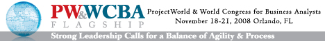 ProjectWorld & World Congress for Business Analysts Conference
